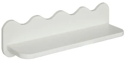 Рафт за стена atmosphera Salina, MDF, Бял, 53 см