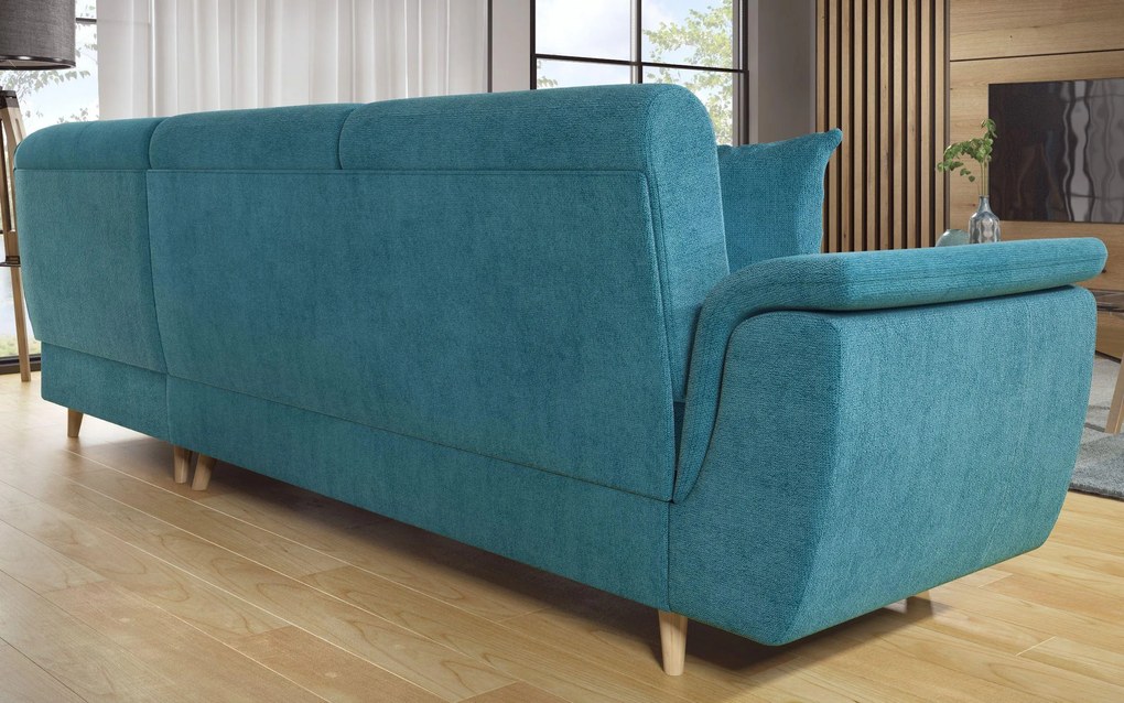 Разтегателен ъглов диван + клик-клак механизъм Принцес Премиум