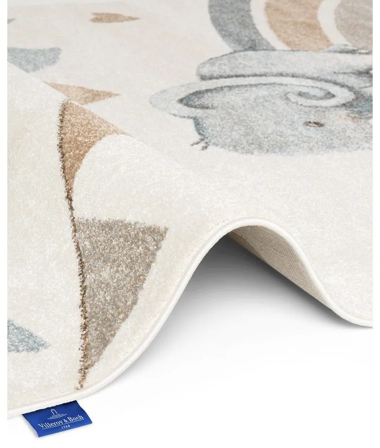Кремав детски килим 120x170 cm Walk like an Elephant Rainbow Party – Villeroy&amp;Boch