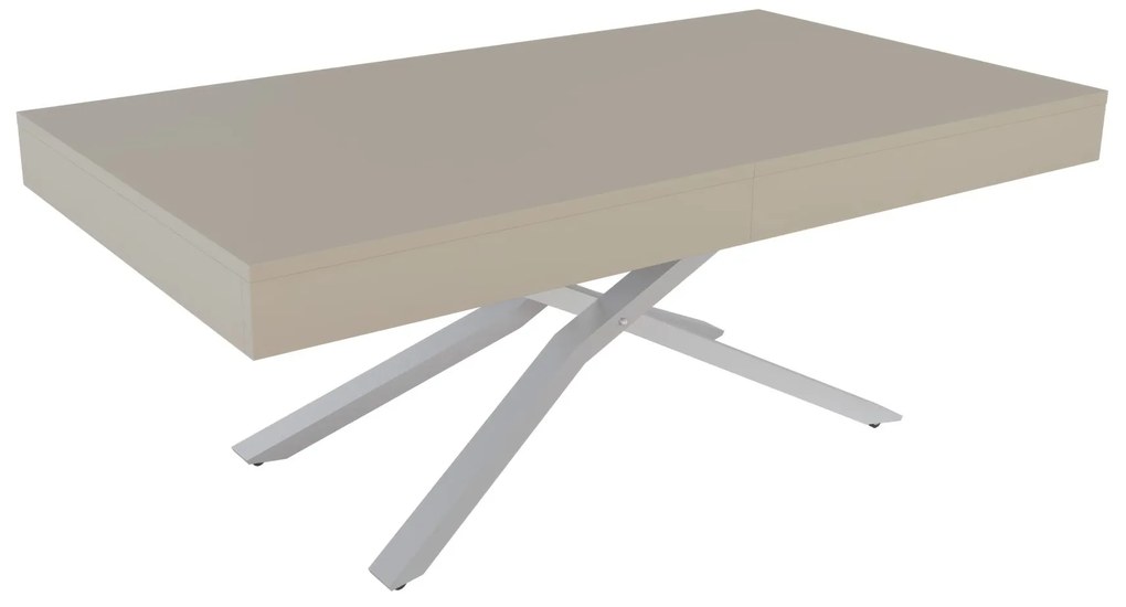 Разтегателна маса с повдигащ механизъм ТОСКАНА -  МДФ мат 003 аметист грей