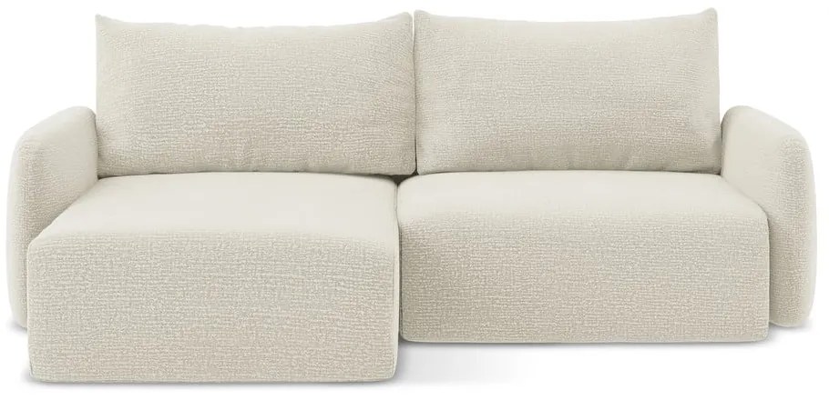 Разтегателен ъглов диван с място за съхранение (ляв ъгъл) Kalena – Makamii