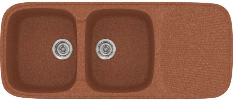 Мивка Sanitec 300-Granite Terracotta