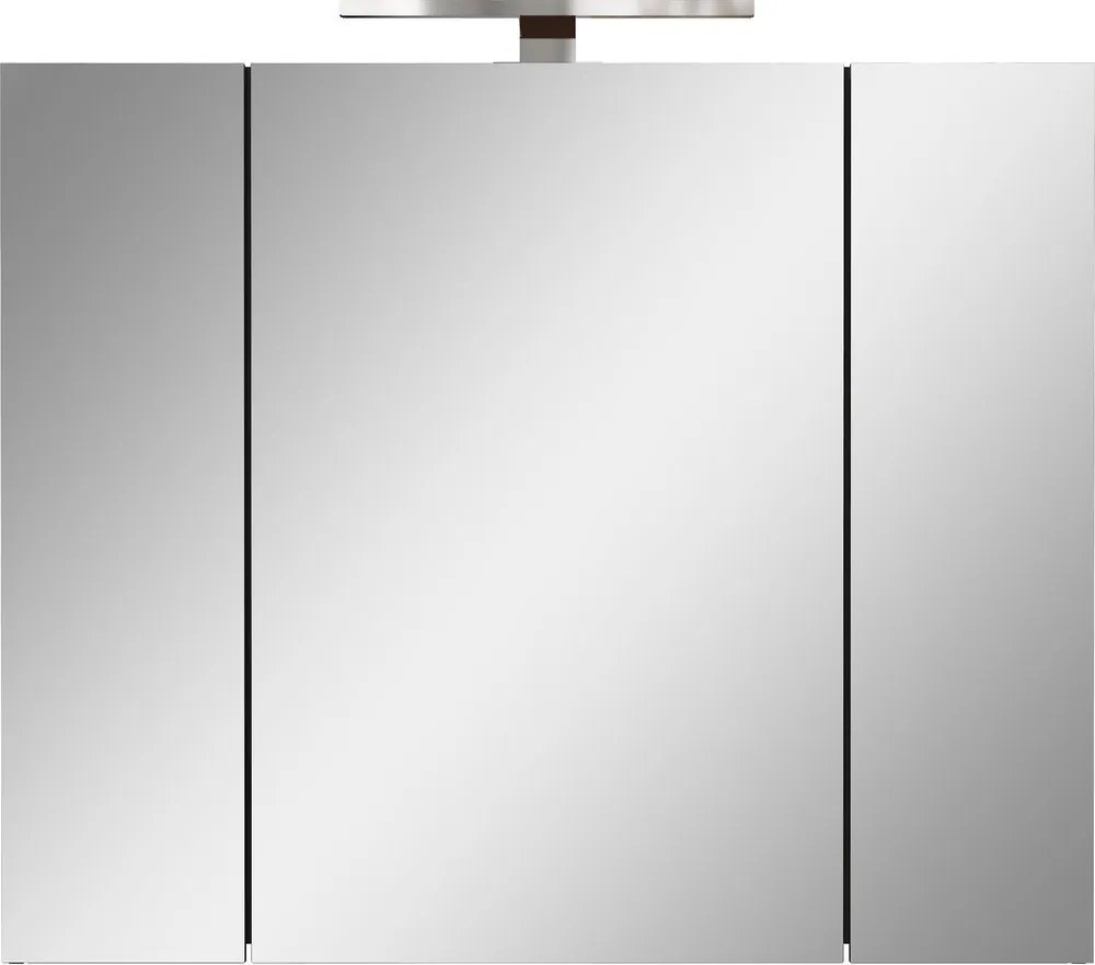 Сив шкаф за баня 80x71 cm – Germania