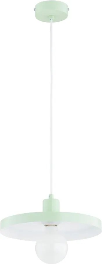 Пендел на кабел LITO 1xE27/15W/230V в цвят мента