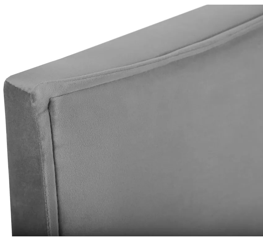 Сива табла за легло 200x120 cm Natalia – Milo Casa
