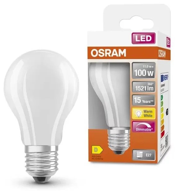 LED Димируема крушка A60 E27/11W/230V 2700K - Osram