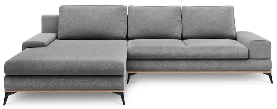 Сив ъгъл на разтегателен диван , ляв ъгъл Planet - Windsor &amp; Co Sofas