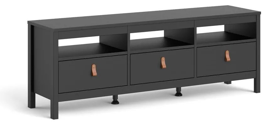 Черна маса за телевизор 151x54 cm Madrid – Tvilum