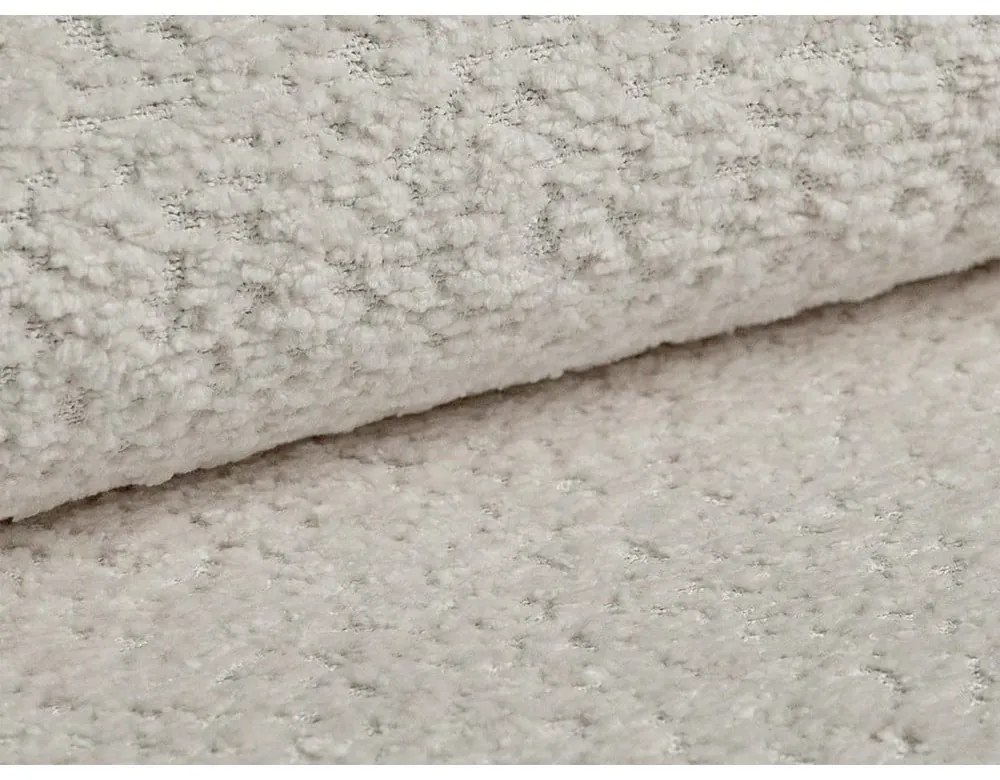 Бежова възглавница за диван от прежда с примки от букле Kemi – Cosmopolitan Design