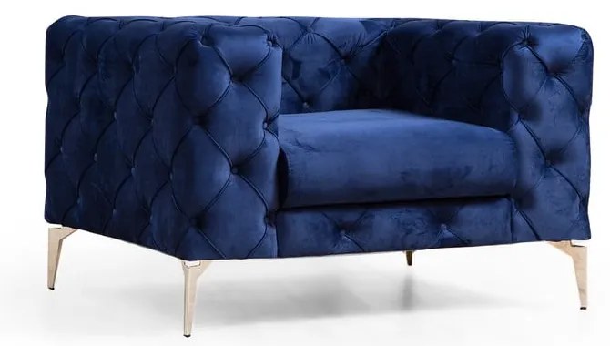 Тъмносин фотьойл Como – Artie