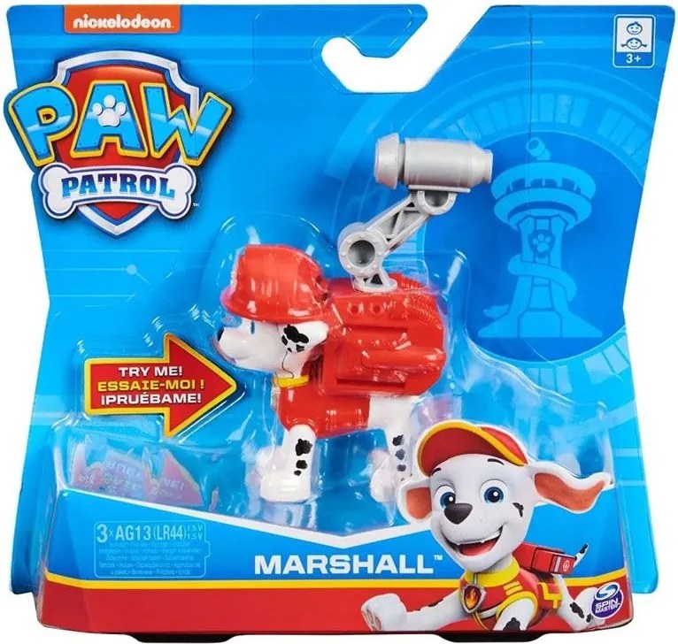 Фигура Spin Master Paw Patrol куче със значка 3400660