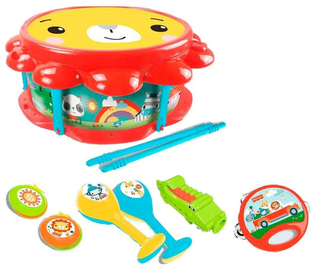 Музикален комплект Fisher Price Животни