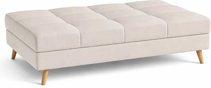 Кремава табуретка за крака Ariella - Ropez