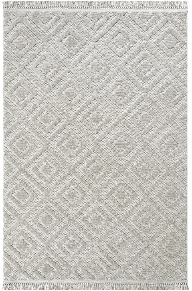 Килим Stone 1089, цвят Сив, 80 x 200 см