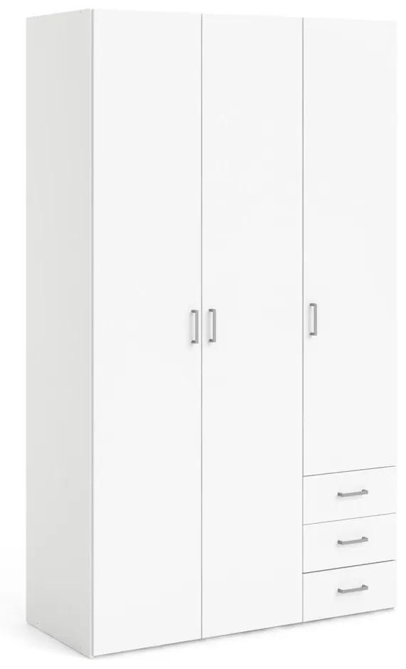 Бял гардероб 116x200 cm Space - Tvilum