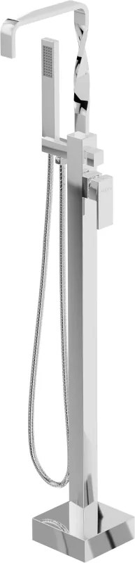 Mexen Avila свободно стоящ смесител за вана, хром - 75833-00