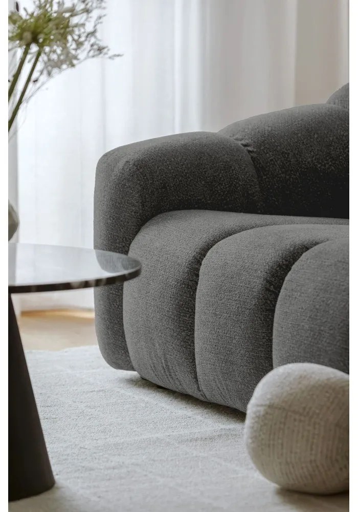 Сиво кресло Shell – Miuform