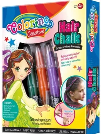 Colorino - Комплект пастели за коса Girls 5 цвята