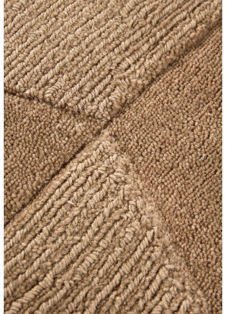 Бежов ръчно изработен вълнен килим 80x150 cm Ursule – Villeroy&amp;Boch