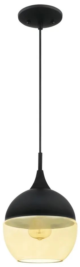 Westinghouse 6345940 - Полилей на кабел в стил Ар деко 1xE27/60W/230V