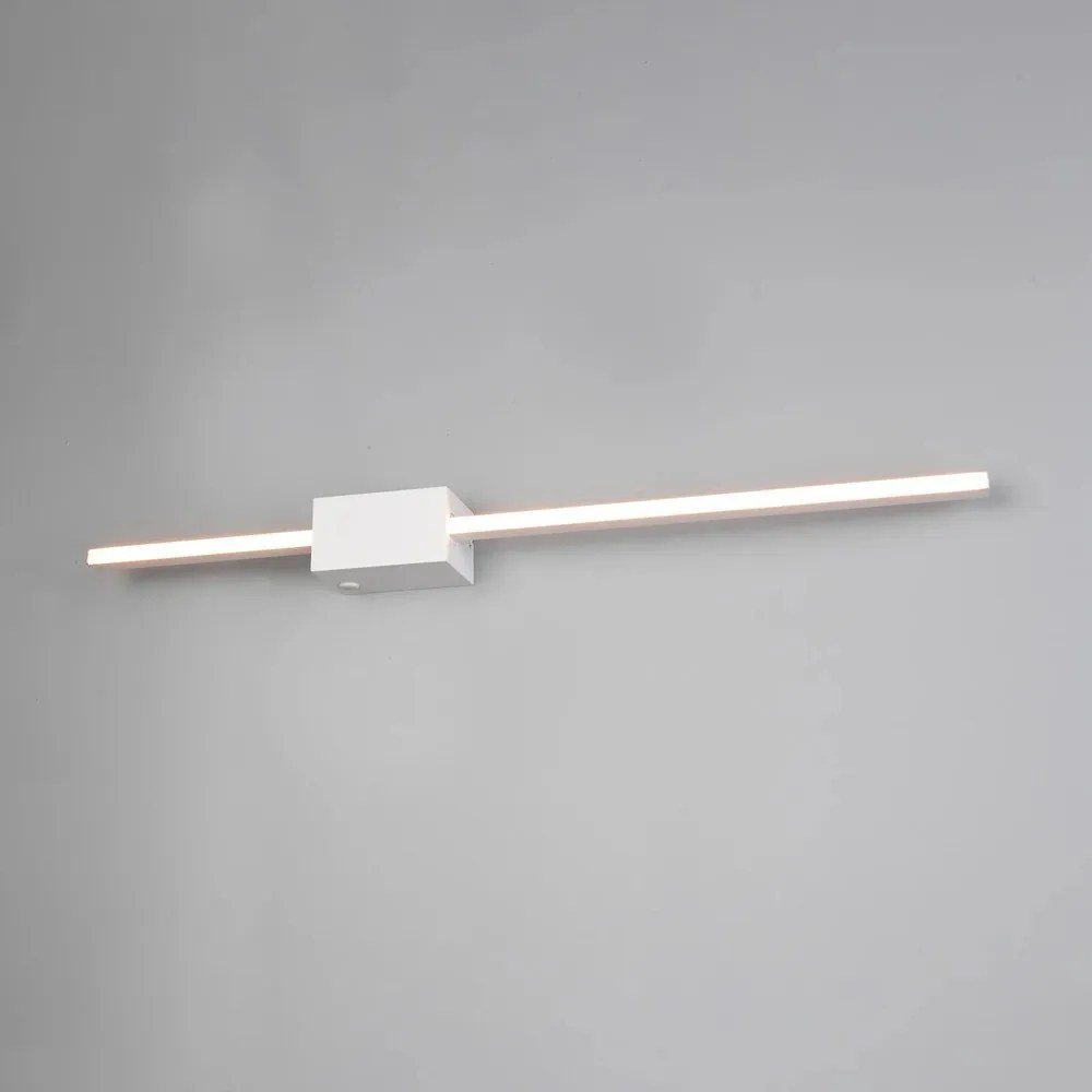 LED затъмняваща се стенна лампа в матово бял цвят Cassino – Trio