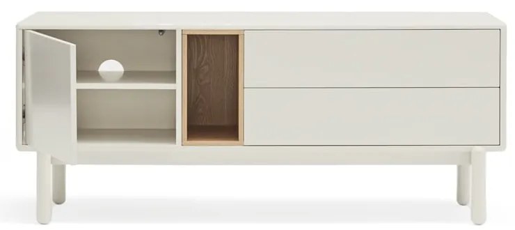 Кремава маса за телевизор 140x56x40 cm Corvo – Teulat