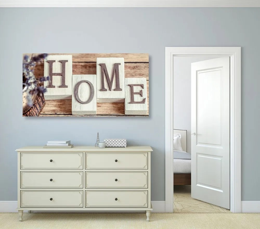 Картина на платно – Буквички Home