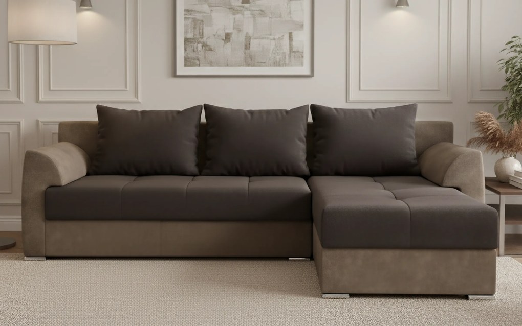 Разтегателен ъглов диван Берг