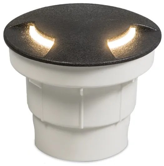 Модерен външен почвен прожектор черен с LED IP67 - Ceci 2
