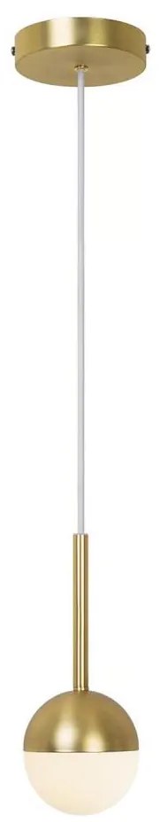 Nordlux - Полилей на кабел CONTINA 1xG9/5W/230V месинг