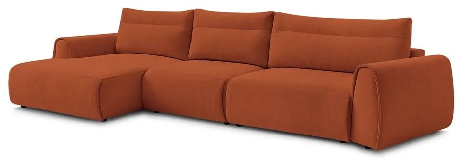 Оранжев ъглов диван Aden – Bobochic Paris