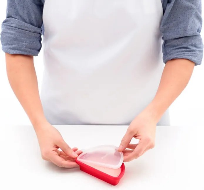 Комплект от 4 форми за сладолед на клечка Lekue 1010239, 340 мл, -20°C / +100°C, Платинен силикон, Многоцветен