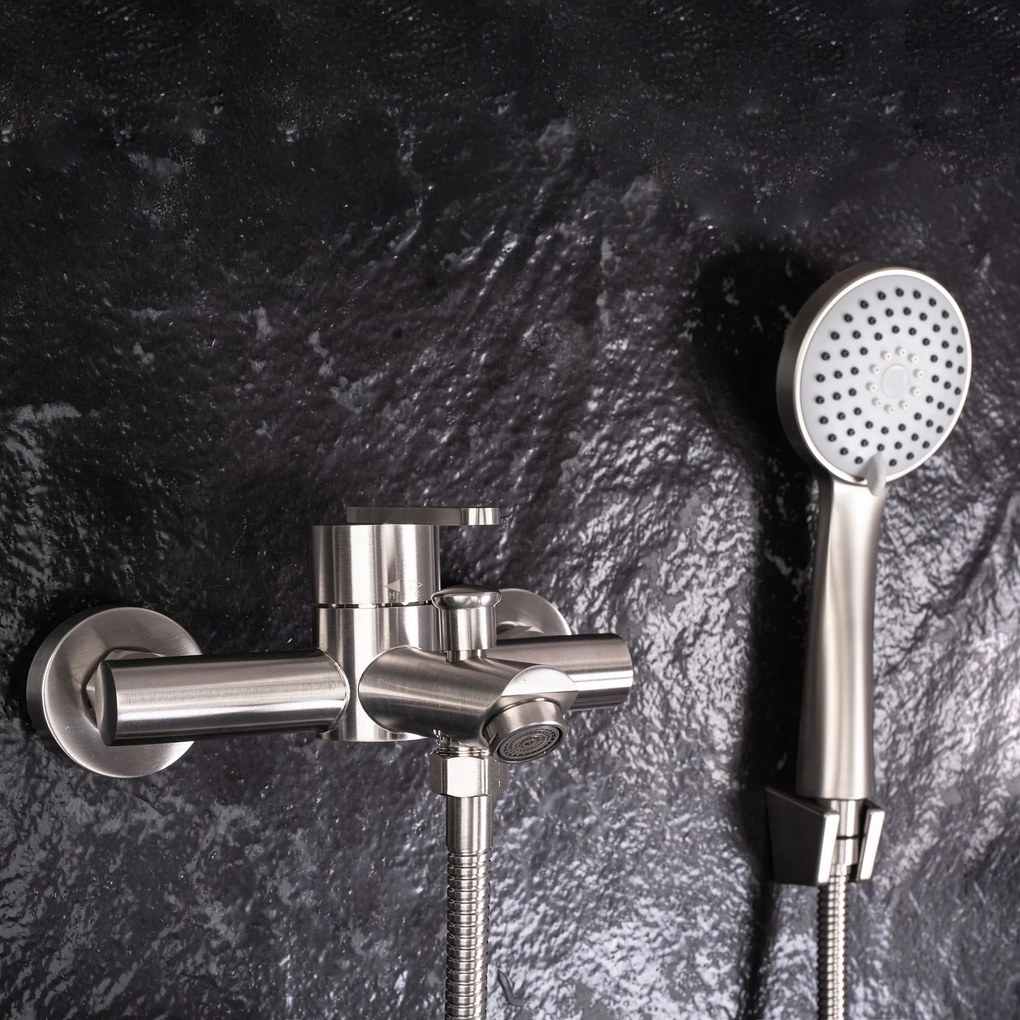 Смесител за вана Ontario Brush Nickel