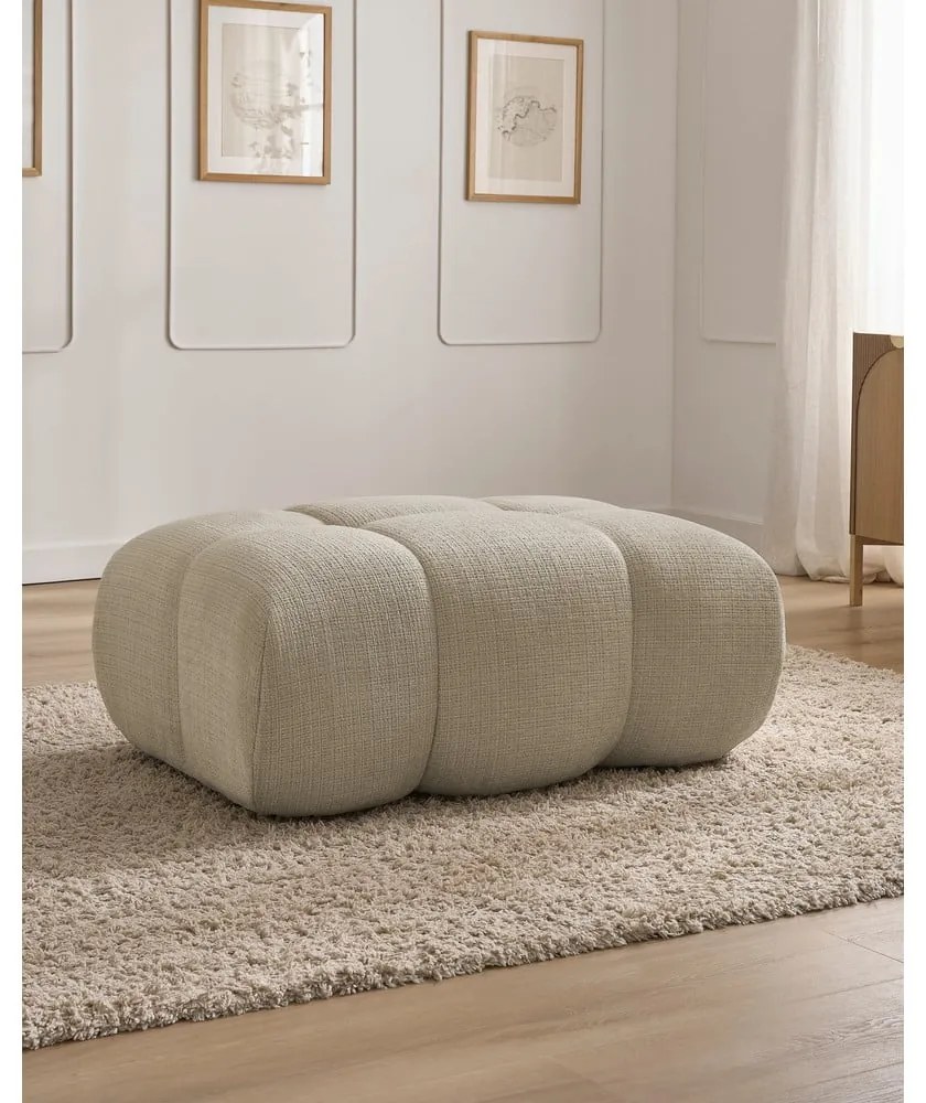 Бежова шенилова табуретка Ivane – Bobochic Paris