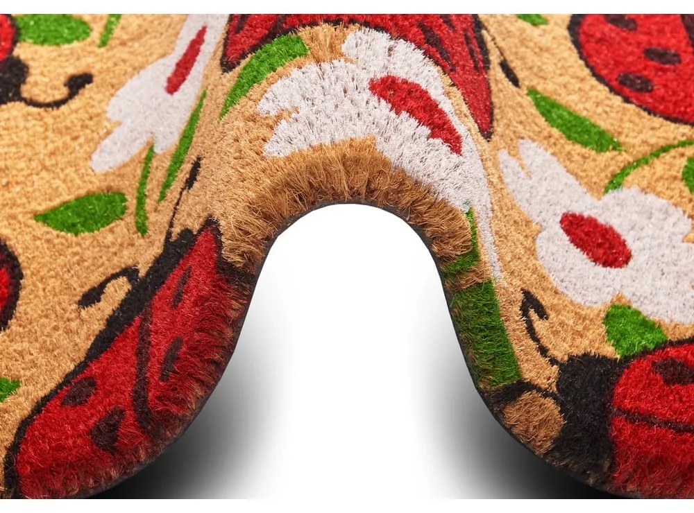 Изтривалка от кокосови влакна 75x45 cm Lady Beetle - Hanse Home