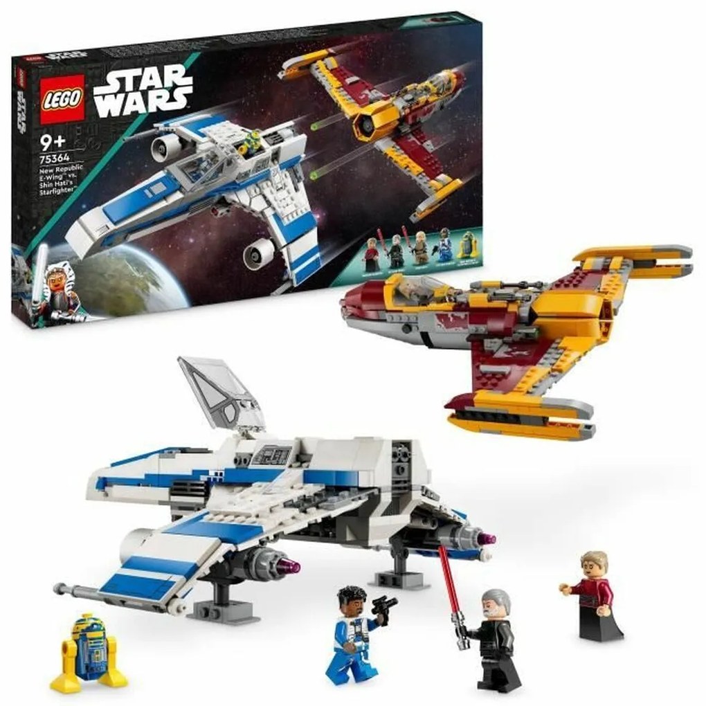 Playset Lego Star Wars 75364 New Republic E-Wing vs Shin Hati's Starfighter 1056 Части