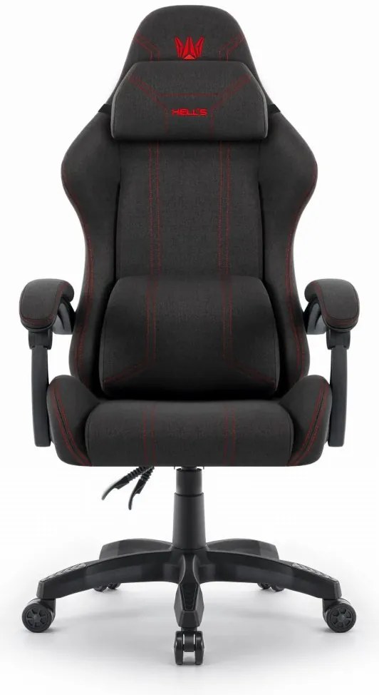 Ергономичен геймърски стол от плат HC-1014 Син