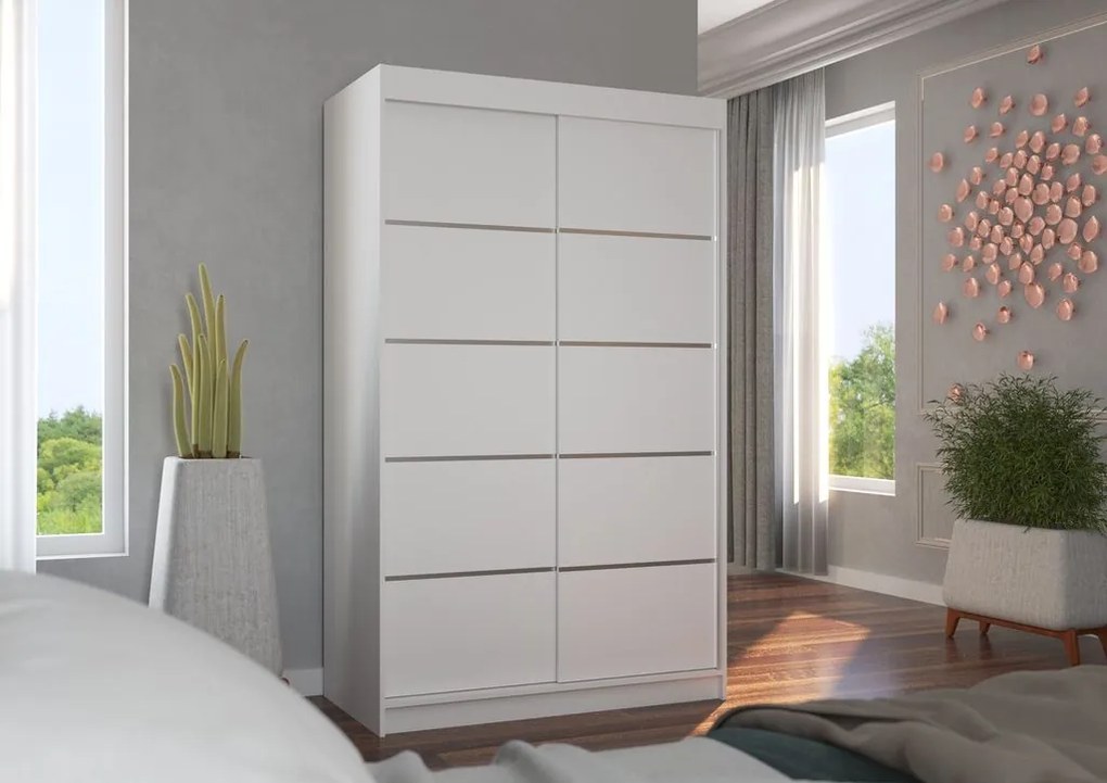 Гардероб Alacant 120 плъзгащ се-Leuko