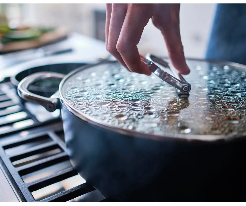 Тиган с капак с керамично покритие ø 28 cm Space – Joseph Joseph