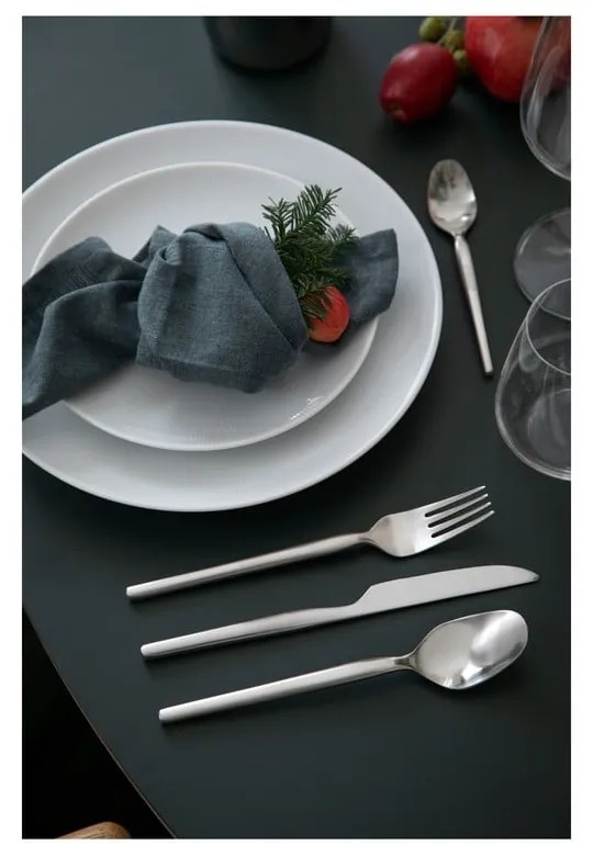 Прибори за хранене от неръждаема стомана в сребрист цвят 16 бр. Dorotea – Gense