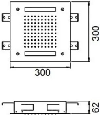 Душова глава Almar Easy Light Temptation вграден