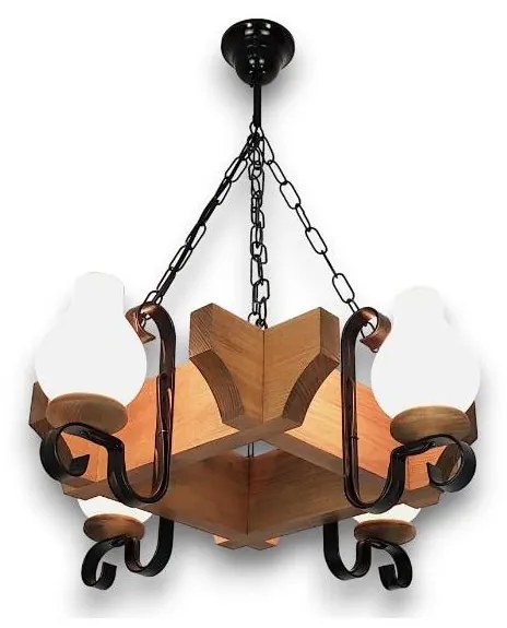 Brilagi - Пендел QUEEN 4xE14/40W/230V бук