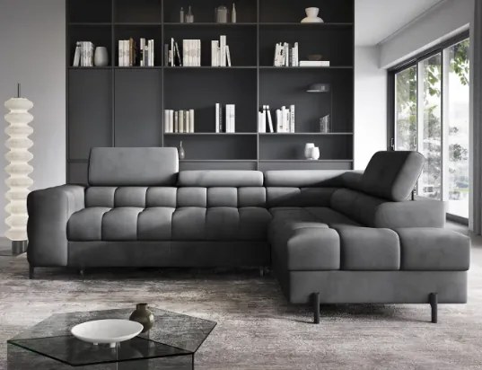 Ъглов диван Ferucce-Anthraki-Right