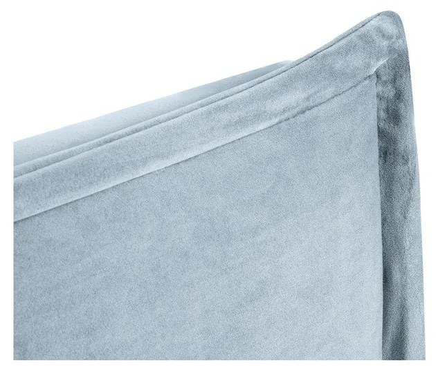 Светлосиня табла за легло 160x120 cm Monica – Milo Casa