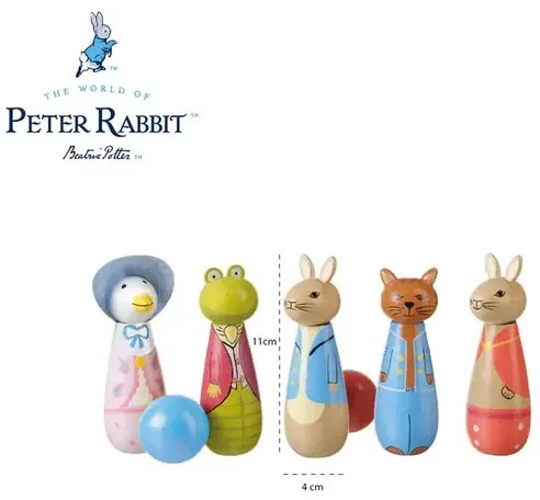 Дървен Боулинг -  Peter Rabbit™