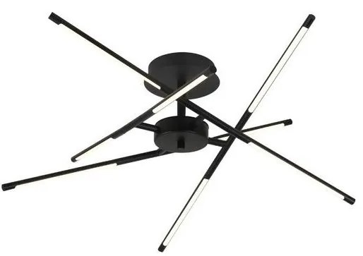 Rabalux 71338 - LED Полилей за повърхностен монтаж HENLI2 LED/40W/230V 3000K черен