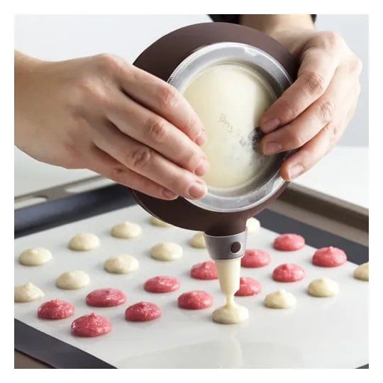 Комплект за декорация на сладкиши с 6 броя накрайници Decomax – Lékué