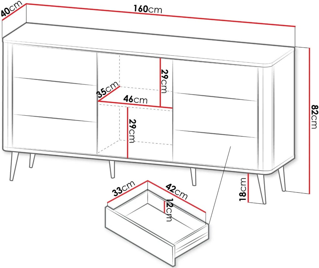 Скрин Marly Reg III-Черен
