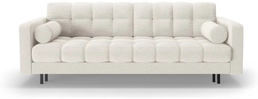 Кремав разтегателен диван с място за съхранение от букле 222 cm Bali – Cosmopolitan Design