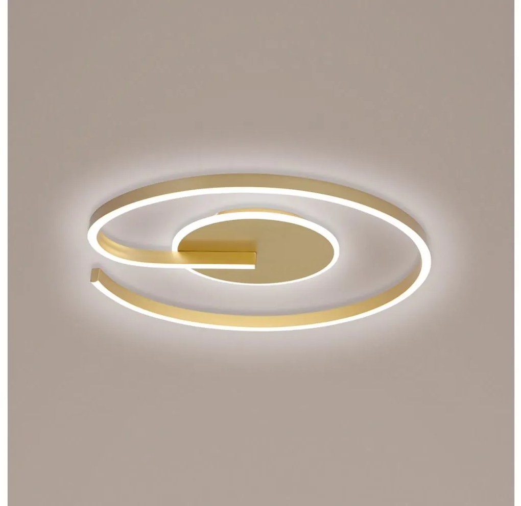 Brilagi -LED Димируем плафон SPIRAL LED/56W/230V 3000/4000/6000K + д.у.